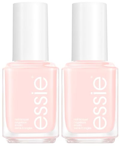 Essie Mademoiselle Nagellack mit langem Halt, professionelles und glänzendes Ergebnis, 14 Tage Halt, mit flachem Applikator, Farbe 13, 2 Kosmetika