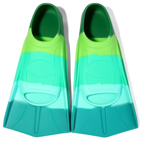 Azuunye Kinder Schwimmflossen Jugend Kurzblatt Trainingsflossen
