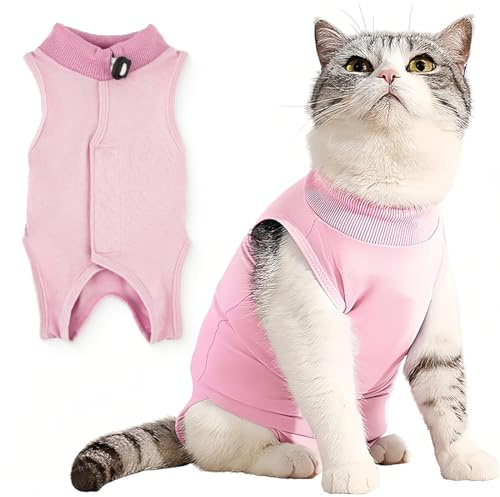 LOMSUXA Traje de Recuperación para Gatos Traje de Recuperación para Gatos 2-4kg