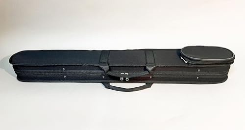 Upright Double Bass Bow Case for German/French Carry 2pcs Bass Bow Case with Strap