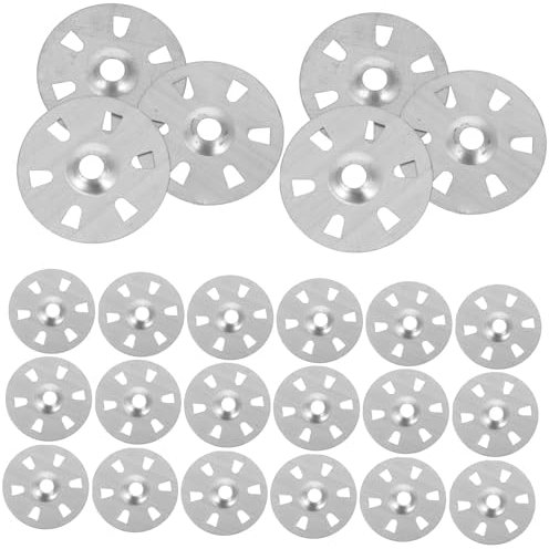 Artibetter 200piezas Junta De Seis Orificios Arandelas De Espuma Para Paneles Aislantes Fijaciones De Paneles De Espuma Uso Techos y Paredes