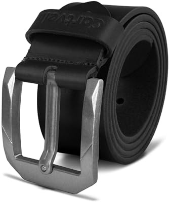 Cartvelli Premium Vintage Ledergürtel Herren Made in Italy mit Geschenkbox Echt-Leder Herrengürtel Vollleder Robuster Jeansgürtel breiter Leder Gürtel 40mm Gürtel kürzbar
