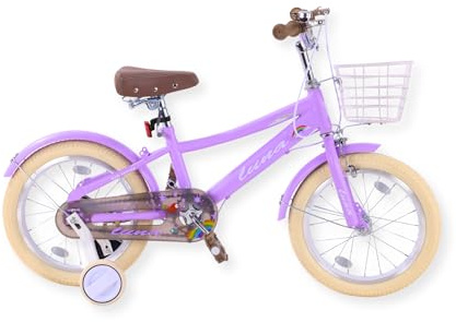 Buxibo - vélo pour Filles - Luna - 12 Pouces - Violet
