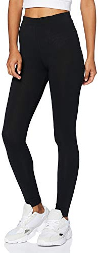 Build Your Brand Leggings elásticos de Punto para Mujer, Negro, XXXL