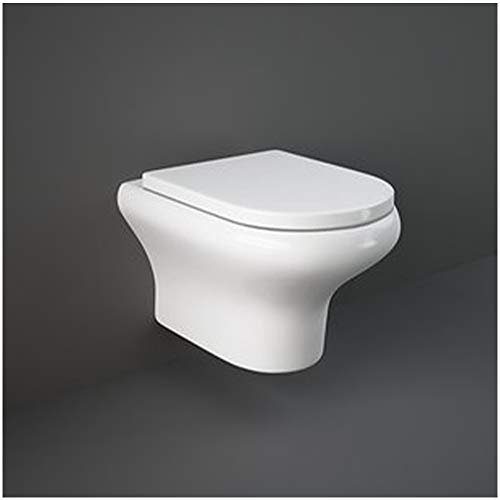 Inbagno WC Sospeso Serie Compact RAK Ceramiche Bianco Sedile Escluso