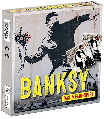 Banksy - Das Memo-Spiel: Memo-Spiel mit 40 Spielkarten im Spielkarton