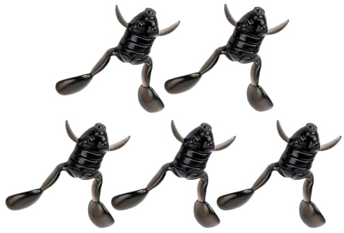 Köder Frösche zum Barschangeln, weiche Frösche - Topwater Frog Bass Köder Frosch Köder | Weicher Kunstköder, schwimmend, zum auf Hecht, Hecht,