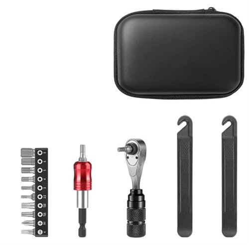 BUUNHI Bike Tool Kit Bicycle Portable Tools Repair Bags Set Multipurpose Bike Toolkit MTB Road Bike Storage Capsule Kit Cycling Accessory Bike Repair Kit(Basic models)
