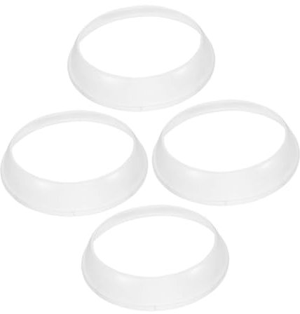 Cabilock 4pcs Cotton Candy Maker Edge Guard Accessory for Candy Floss Machine Sugar Dispenser