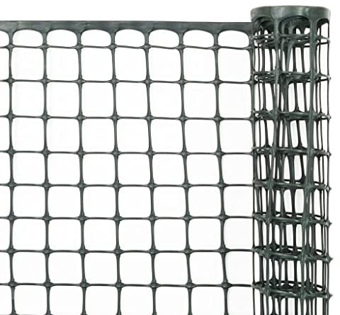 Begrenzungszaun Hundezaun Weidezaun Hundezaun Camping - Maschendraht 5 Stk. HDPE 1 x 1,2 m Grün für Garten Terasse Balkon Campingplatz