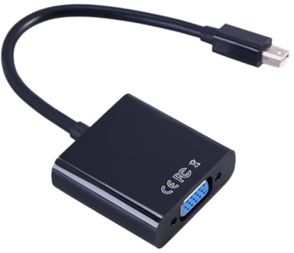 VILLCASE Mini to Vga Adapter Converter Full External Video for Laptop Monitor Projector
