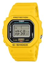 Casio Anello Orologio G-SHOCK DWN-5600 (Giallo)