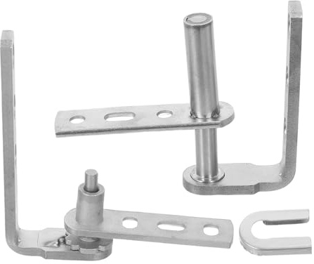 HEATSHAKING Cerniere a Gravità per Porte a Battente in Acciaio Inox 304 Chiusura Automatica e Doppia Apertura Ferramenta per Porta Saloon Resistente e Silenziosa Sostituzione Cerniera Porta