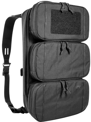 Tasmanian Tiger TT Modular Chest Rig Pack 20 L Einsatz-Rucksack für Plattenträger und TT Chest Rigs mit Schutzplatten-Einschub, inkl. Adapter