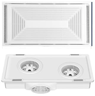 Kx9Lb8d Exhaust Fan Integrated Ceiling 30x60 Exhaust Fan Kitchen Bathroom Strong Silent Ultra Thin 9cm Dual Motor Ventilation Floor Fan