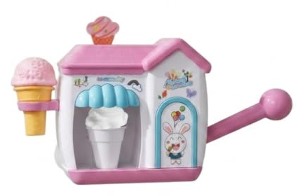 Folpus Jouet de Bain Enfant Presse Mousse Glacée Maison Boutique de Glaces Distributeur à Mousse Set de Jeu Plastique Lisse Action à Levier pour Mousse Ludique Adapté au Cadeaux