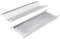Emuca 8929865 - Scolapiatti pensile per piatti e bicchieri in acciaio inox per mobile di lunghezza 80cm (735mm e 770mm)