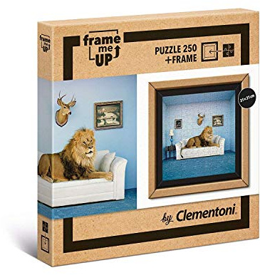 Clementoni - 38500 - Puzzle Frame Me Up Master of The house-250 Pieces