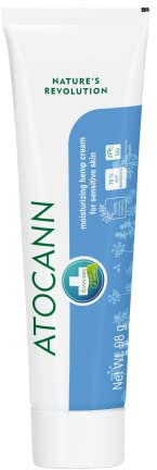 Crème ATOCANN Annabis - Formule Naturelle à Base de Chanvre, Huile de Coco et d'Olivier pour le Soin Apaisant de la Peau - Réduit les Irritations et les Rougeurs - 100% Naturel, 100ml