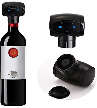Ruihua,Tappi per vino elettrici riutilizzabili per sottovuoto,Pompa a vuoto per il risparmio di vino mantiene il vino fresco con silicone alimentare