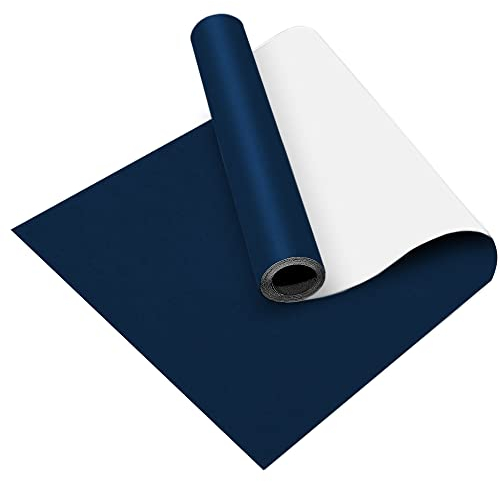 Toppe in nylon per piumini 40x200cm, 1 rotolo di nastro di riparazione in nylon autoadesivo impermeabile, kit di riparazione in tessuto di nylon per abbigliamento, tenda e sacchi a pelo (Blu scuro)