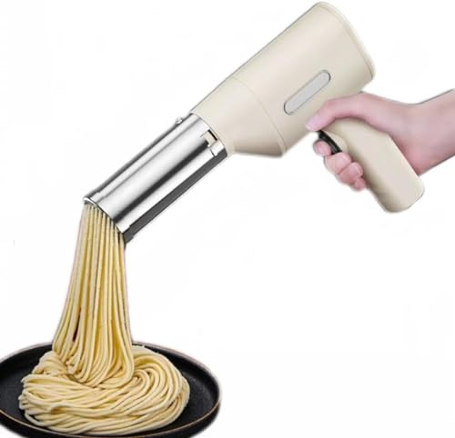 Pasta Maker，Máquina for Hacer Pasta Eléctrica, Mezcladores Automáticos Portátiles De Mano, Pistola for Pasta, Máquina for Hacer Ramen Con Fideos De Pasta, Máquina for Hacer Fideos 150 W (+cinco Cubos