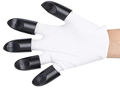 Topyond Griffes à Creuser Pour Plantation De Jardin – Gants De Protection des Mains En ABS – Fournitures Et Outils Essentiels De Jardinage – Confortables Et Durables