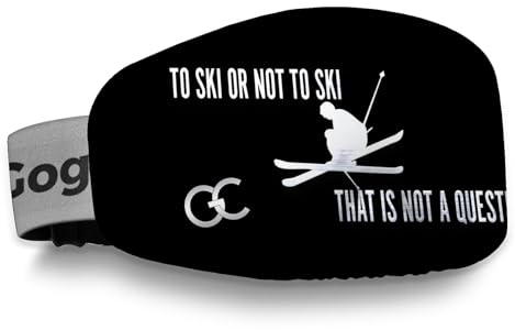 GogglesCover Ski Goggles Protective Cover, Protective Goggle Cover Portable | GogglesCover Ski Goggle Cover, Protective Goggle Sleeve, Anti-Scratch Ski Goggles Case, Ski Equipment Accessories, To Ski