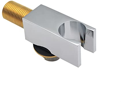 Duschkopfhalterung, Messing galvanisierter Bohrer Badezimmer Messing Duschhalterung Wandmontierter Duschraum Wasserhahn Ersatzteile Duschinstallationshalterung (Farbe: JK-150-T) (Color : Jk 120z t)