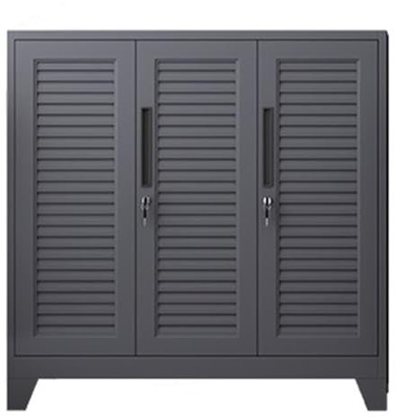 Armario de almacenamiento impermeable para exteriores con puerta de bloqueo, cobertizo de herramientas de jardín de metal para organización funcional de garaje, ideal para patio, oficina, aula,