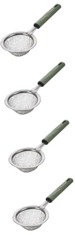 IMIKEYA 4 Pz Colapasta in Acciaio Inossidabile Piccolo Colino Mini Colino Setacci e Colini Da Tè Per Riso a Maglia Fine Filtri a Maglia Fine Da Cucina a Rete