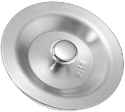 Homoyoyo Stainless Steel Sink Drain Cap Kitchen Sink Drain Cover for Kitchen Use