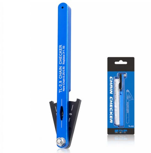 CLKE Chain Checker, Bicycle Chains Wear Indicator Checking Measuring Tool | Chain Checker Alternative, for Road Bike MTB, for Routine Maintenance