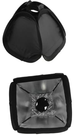 Gadpiparty Foldable Flash Diffuser Photography Softbox for Camera Macro Flash Light Box Compatible Ring Light