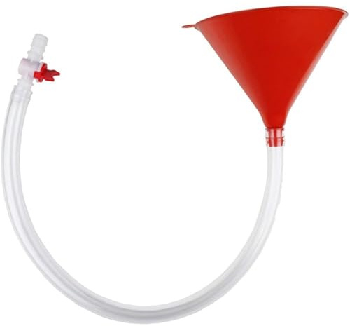 Tsffae 1 Stück Bierfülltrichter Bierbong-Trichter, Tragbarer Biertrichter, Doppelkopf-bierbong Für Biertrinkspiele, Party