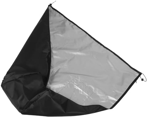 IWOWHERO Patio Heater Cover with Zipper and Storage Pocket X X Dustproof Oxford Appliance Protector for Outdoor Electric Heaters