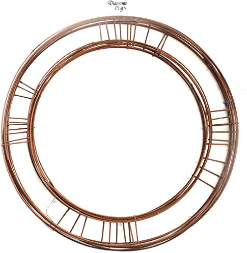 Kranzring, flach, Kupferdraht, 40,6 cm