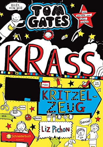 Tom Gates, Band 16: Krass cooles Kritzelzeug | Comic-Roman | Wenig Text und viele Kritzeleien für Lesemuffel | Unverwechselbarer Humor für Lesespaß bis zur letzten Seite (Tom Gates / Comic Roman)