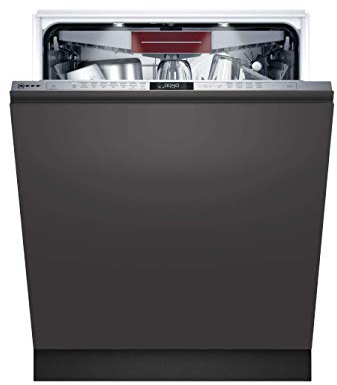 NEFF S157ECX21E, N 70, Smarter Geschirrspüler Vollintegriert, 60cm, Besteckschublade, Made in Germany, automatische Türöffnung, besonders leise Spülmaschine, für hartnäckige Verschmutzungen, Aqua Stop