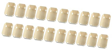 Zerodeko 20pezzi Stampo Per Pane Di Stampo Per Toast e Torte Adatto Per Forno e Congelatore Strumento Da Cucina Pratico Per Dolci e Pane
