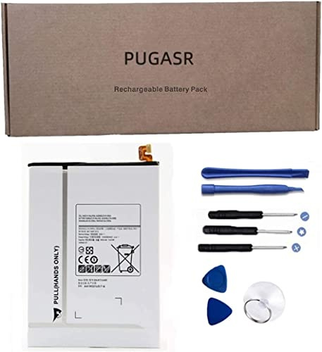 PUGASR EB-BT710ABE EB-BT710ABA Tablet Battery Replacement for Samsung Galaxy Tab S2 8.0 Inch LTE-A SM-T713 SM-T710 SM-T715 T715C T715Y T715N0 SM-T719 T719Y EB-BT710ABC 3.85V 40000 mAh Tools