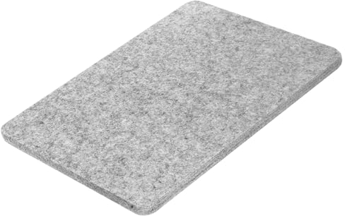 PATIKIL Wool Pressing Mat, 12 x 9 Wool Ironing Pad Blanket 0.5 Thickened Heat Resistant Quilting Ironing Pad for Quilters Sewing Craft, Grey