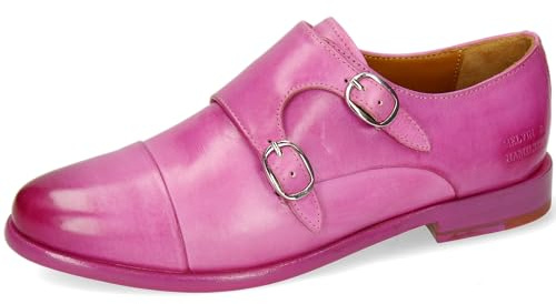 Melvin & Hamilton Selina 87, Mocassino Monk-Strap Donna, Viola, 39 EU Larga