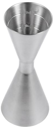 HEALEEP 1pieza Copa Medidora De Cóctel Doble Jigger De Inoxidable Vaso Medidor Para Cocteles Casa y Eventos
