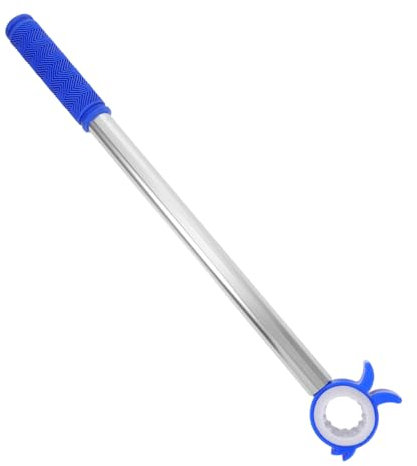 Hemobllo Asta di Bloccaggio per Finestra, Gancio, Asta di Tensione, Tende, Asta Regolabile A Spinta E Trazione per Tende E Tapparelle, Apri Finestra