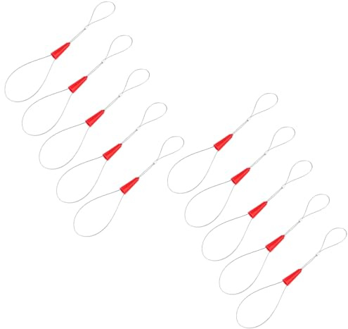 VALICLUD Electrical Fish Tape Wire Puller and Cable Threading Tool 10 Pcs with Seamless Fish Tape Compatibility for Electrical Installation Projects