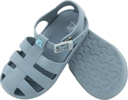 Cressi desde 1946 - Joghi Kid Sandals - Sandalias Estilo Araña, Ligeras, Cómodas y Prácticas, Correa con Hebilla, para Niños y Niñas, Casa, Playa, Mar, Piscina y Excursiones - Azul Claro - 29 EU