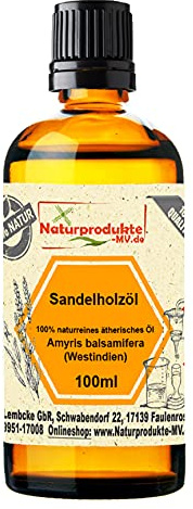 Sandelholzöl (100 ml) 100% naturreines ätherisches Öl Sandelholz Öl