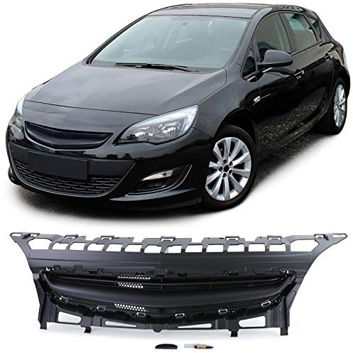 Kühlergrill ohne Emblem Schwarz für Opel Astra J 5 Türer 12-18 Facelift