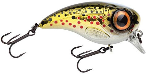 Spro Fat Iris 40 4cm Wobbler Kunstköder für Forelle Barsch Angelköder Raubfisch